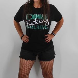 Nkotb concert t-shirt Donnie F*cking Wahlberg